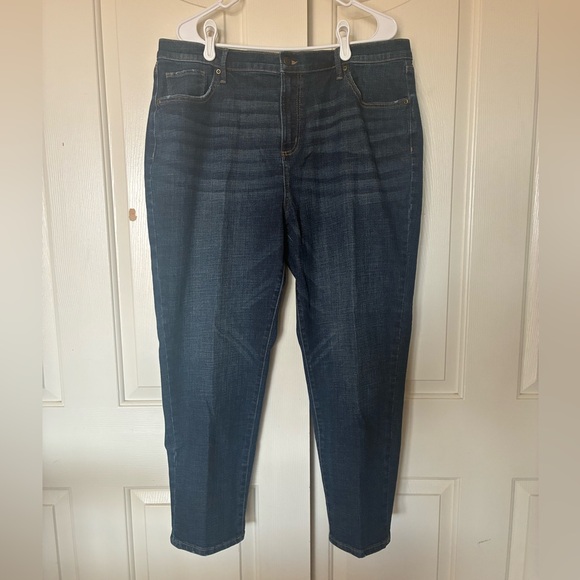 Sonoma Denim - Sonoma Women's Boyfriend Denim Jeans Pants Distressed High Rise Straight Plus 18